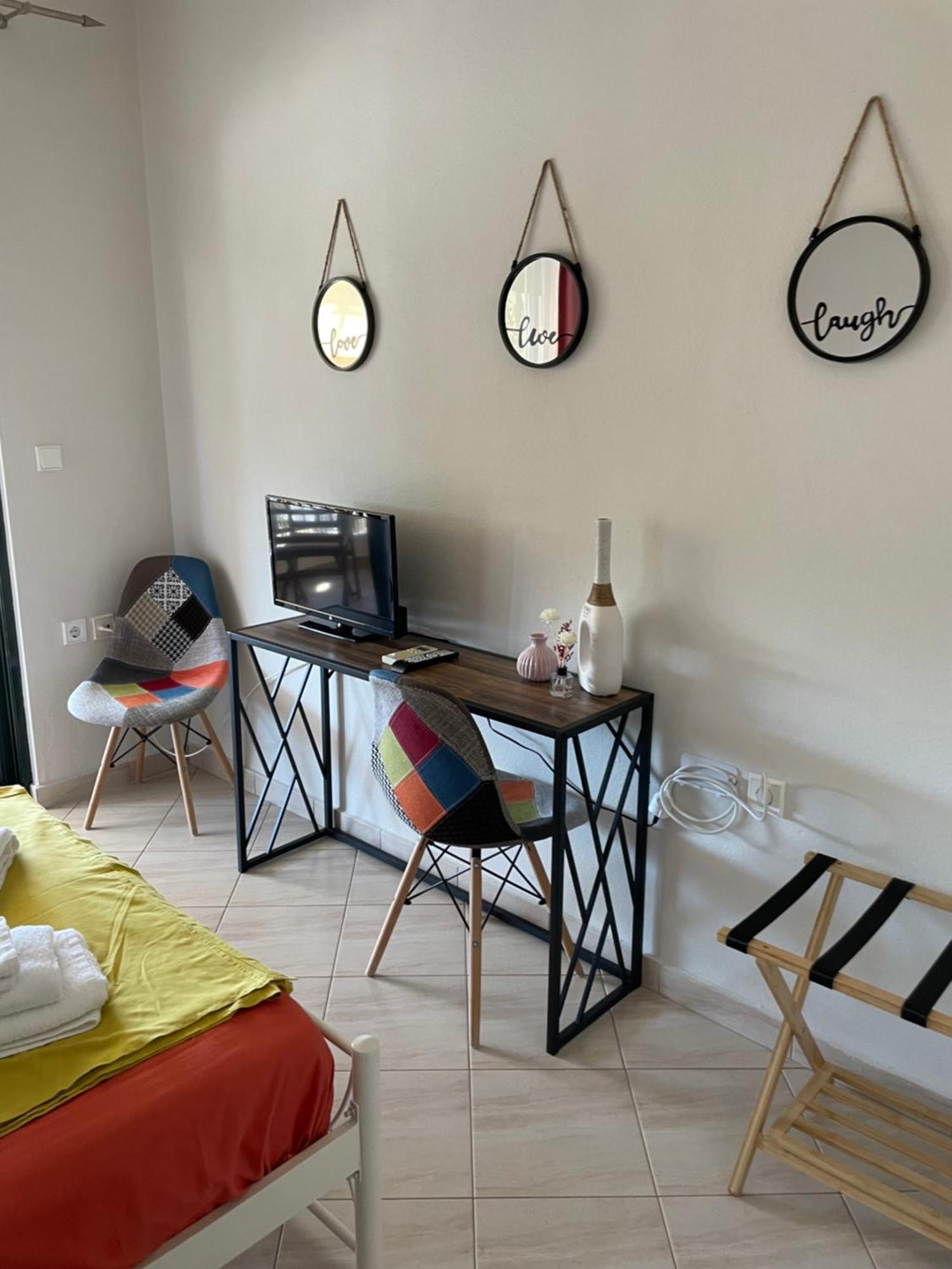 Studio Στην Νέα Χιλή Με Θέα Στην Θάλασσα Néa Khilí Extérieur photo